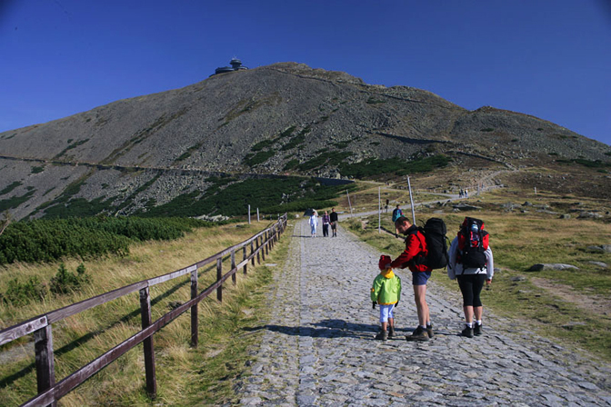 Fußwandern in Spindlermühle