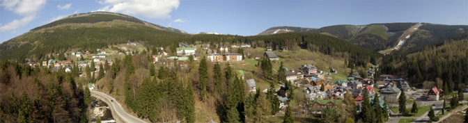 Panorama Špindlerův Mlýn